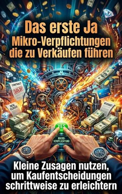 Das erste Ja: Mikro-Verpflichtungen die zu Verkäufen führen: Kleine Zusagen nutzen, um Kaufentscheidungen schrittweise zu erleichtern