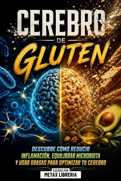 Cerebro De Gluten: Descubre Como Reducir Inflamacion, Equilibrar Microbiota Y Usar Grasas Para Optimizar Tu Cerebro