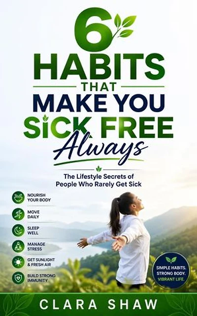 6 Habits that Make You Sick Free Always : The Lifestyle Secrets of People Who Rarely Get Sick