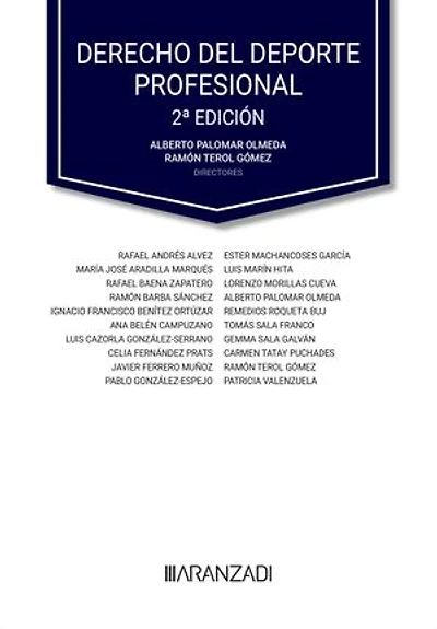 Derecho del deporte profesional (2.ª Edición)