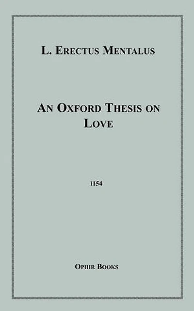 An Oxford Thesis on Love