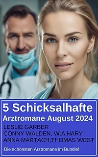 5 Schicksalhafte Arztromane August 2024 - Die schönsten Arztromane im Bundle