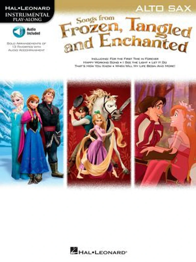 Songs From Frozen, Tangled And Enchanted: Alto Sax