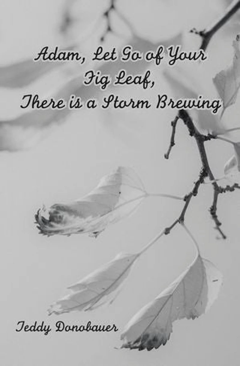Adam, Let Go Of Your Fig Leaf, There Is A Storm Brewing