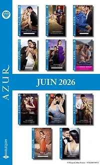 Pack mensuel Azur - 11 romans + 1 titre gratuit (Juin 2026)