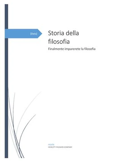 Storia della filosofia: Finalmente imparerete la filosofia