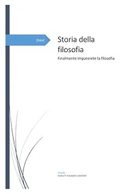 Storia della filosofia: Finalmente imparerete la filosofia