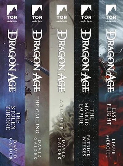 A Dragon Age Collection: (The Stolen Throne, The Calling, Asunder, The Masked Empire, Last Flight)