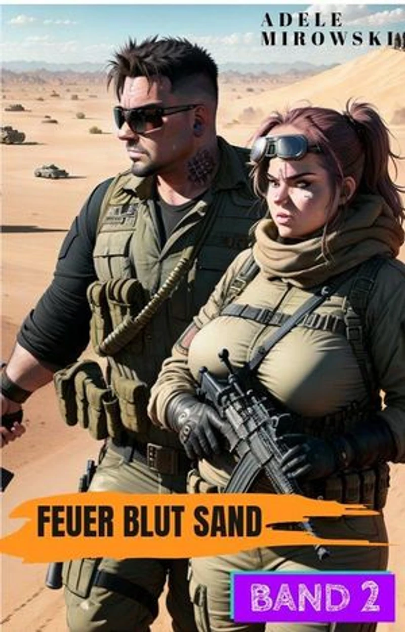 Feuer Blut Sand Band 2 Postapokalyptische Action Literatur: Feuer Blut Sand, #2
