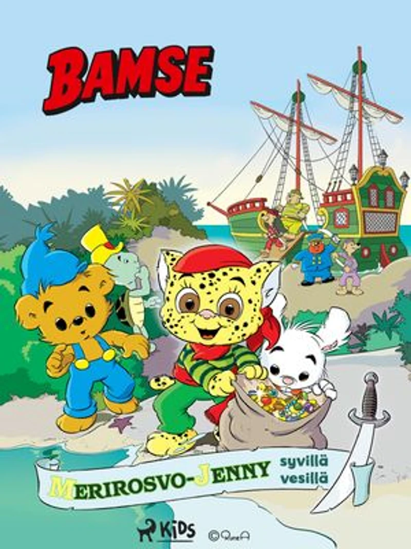 Bamse - Merirosvo Jenny syvillä vesillä