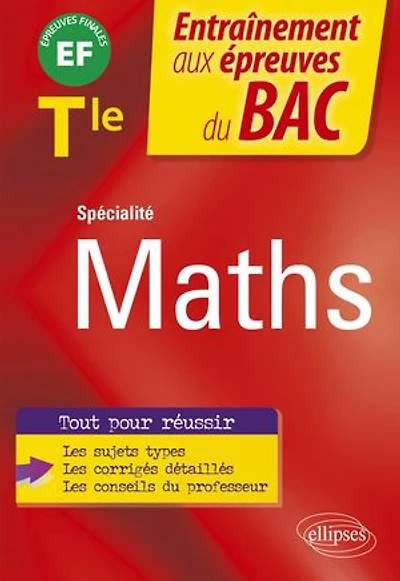 Spécialité Mathématiques - Terminale: Épreuve finale