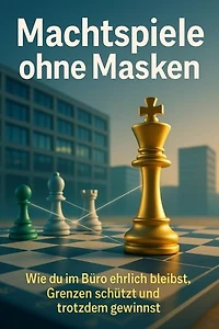 Machtspiele ohne Masken: Wie du im Büro ehrlich bleibst, Grenzen schützt und trotzdem gewinnst