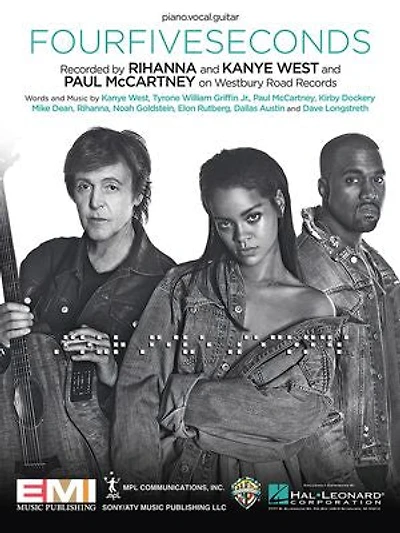 FourFiveSeconds Sheet Music