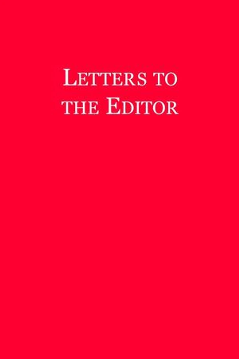 Letters to the Editor