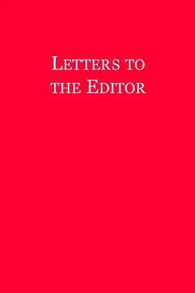 Letters to the Editor