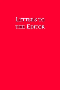 Letters to the Editor