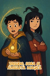 Jinwoo, Sora Și Amuleta Magică: Carti in limba romana copii, Carti pentru copii, carti pentru copii in limba romana