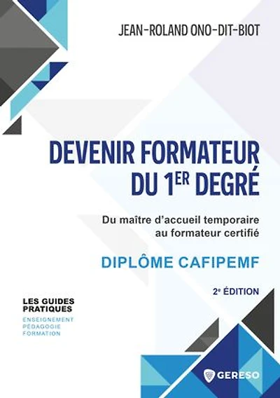 Devenir formateur du 1er degré: maître d'accueil temporaire au certifié