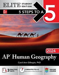 5 Steps To A 5: Ap Human Geography 2022 Elite Student Edition
