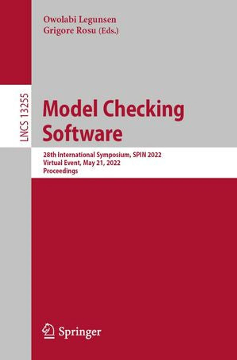 Model Checking Software: 28th International Symposium, SPIN 2022, Virtual Event, May 21, Proceedings