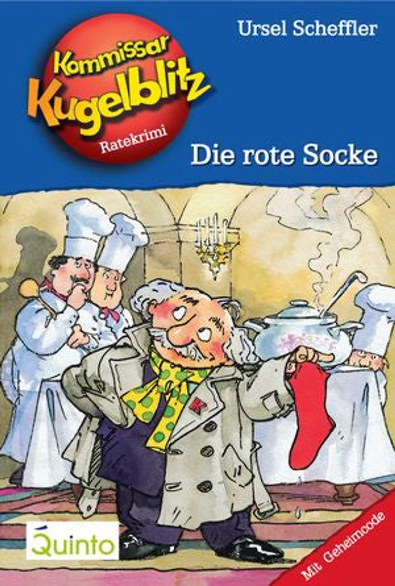 Kommissar Kugelblitz 01. Die rote Socke: Kommissar Kugelblitz Ratekrimis