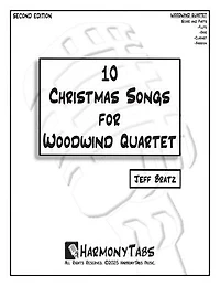 10 Christmas Songs for Woodwind Quartet: Second Edition
