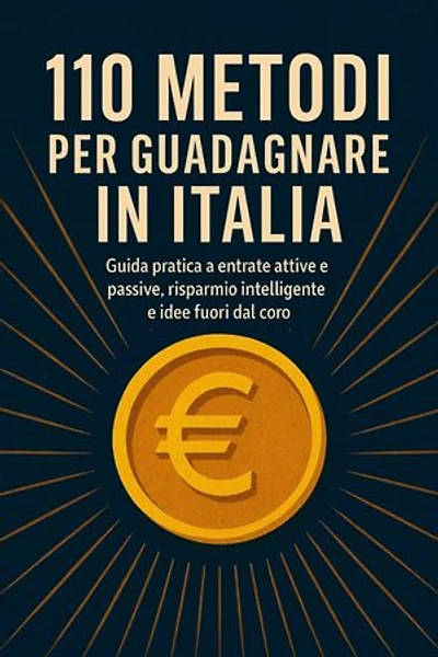 110 metodi per guadagnare in italia: "Guida pratica a entrate attive e passive, risparmio intelligente e idee fuori dal coro"