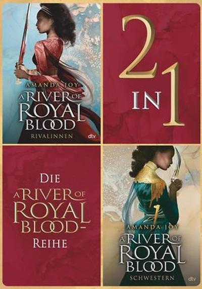 Die A River of Royal Blood-Reihe: Die komplette Reihe in einem E-Book | Romantisch spannende Fantasyreihe voll gefährlicher Magie