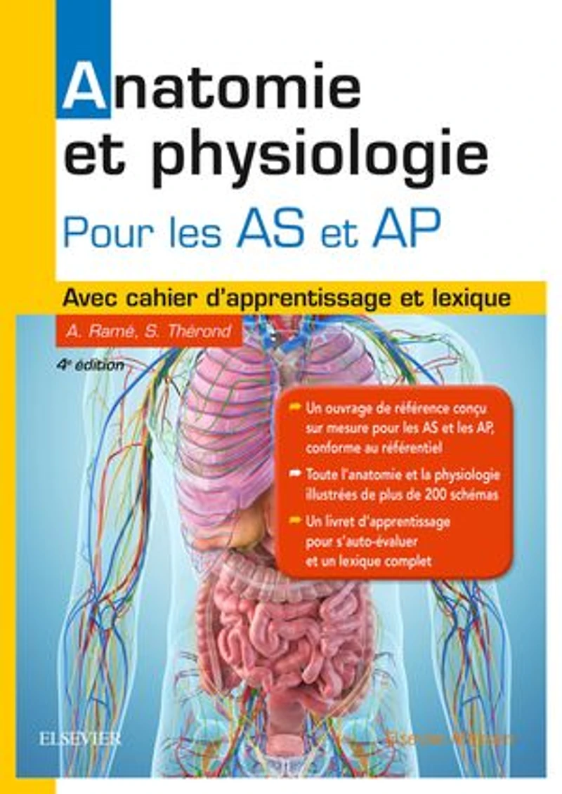 Anatomie et physiologie. Aide-soignant et Auxiliaire de puériculture: Avec cahier d'apprentissage et lexique
