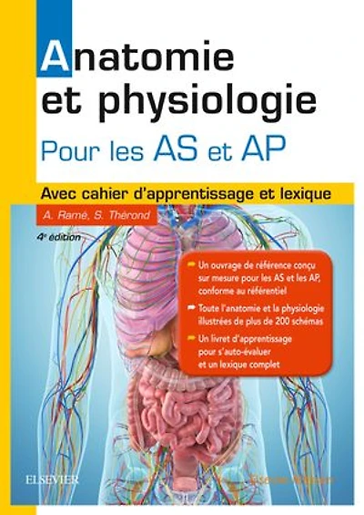 Anatomie et physiologie. Aide-soignant et Auxiliaire de puériculture: Avec cahier d'apprentissage et lexique