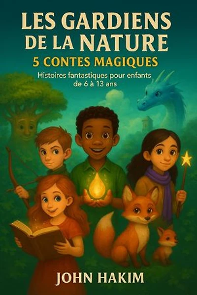 Les Gardiens de la Nature - 5 Contes Magiques - Histoires fantastiques pour enfants de 6 à 13 ans