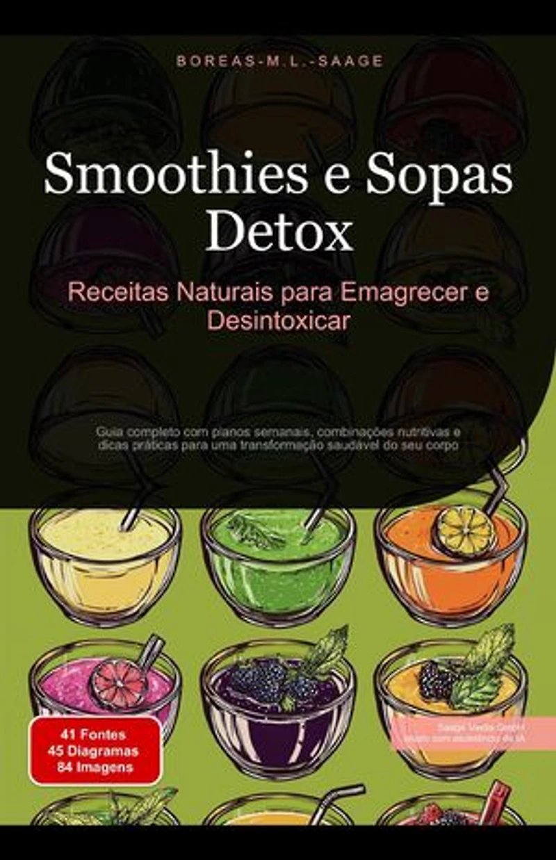 Smoothies e Sopas Detox: Receitas Naturais para Emagrecer e Desintoxicar