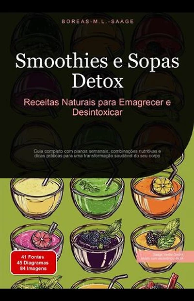 Smoothies e Sopas Detox: Receitas Naturais para Emagrecer e Desintoxicar
