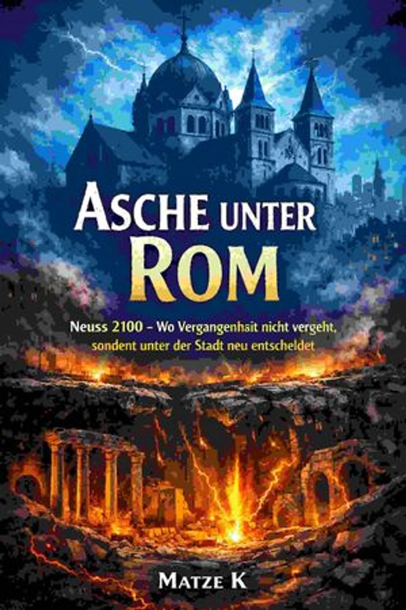 Asche unter Rom: Neuss 2100 – Wo Vergangenheit nicht vergeht, sondern unter der Stadt neu entscheidet