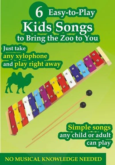 6 Easy-to-Play Kids Xylophone Songs to Bring the Zoo to You: Play by Letters