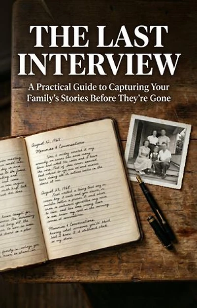 The Last Interview: A Practical Guide to Capturing Your Family's Stories Before They're Gone