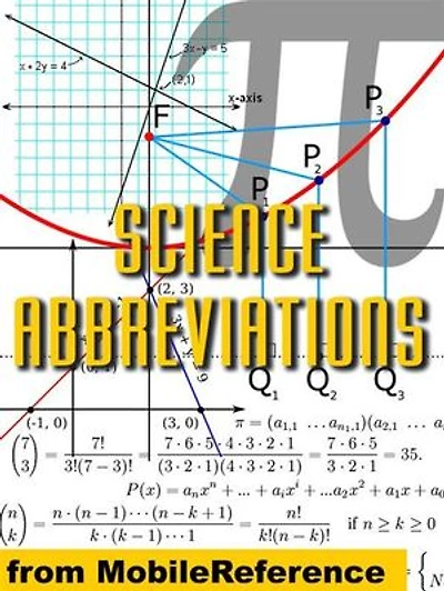 Dictionary Of One Letter Abbreviations Used In Mathematics And Physics (Mobi Study Guides)