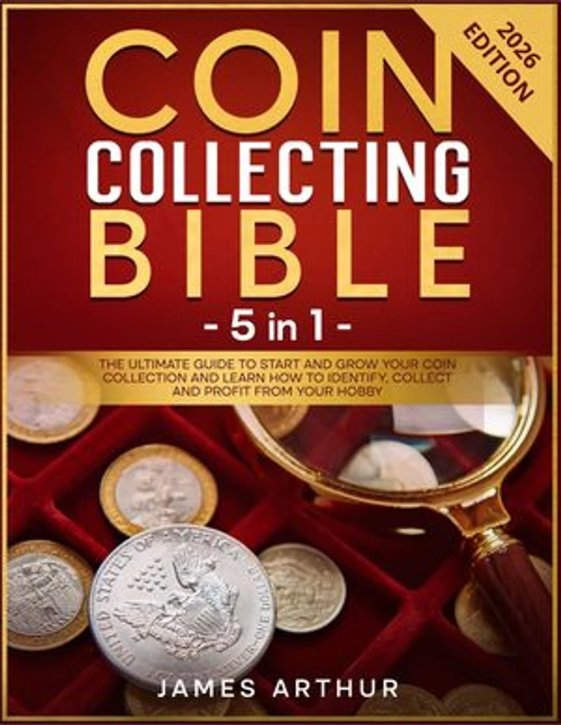 Coin Collecting Bible - 5 in 1: The Ultimate Guide to Start And Grow Your Coin Collection and Learn How to Identify, Collect and Profit From Your Hobby