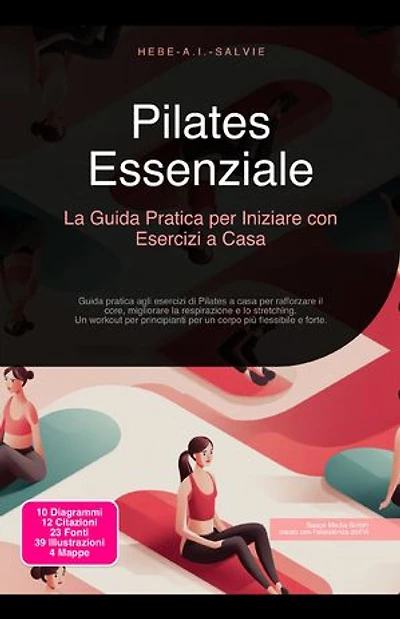 Pilates Essenziale: La Guida Pratica per Iniziare con Esercizi a Casa: Guida pratica agli esercizi di Pilates a casa per rafforzare il core, migliorare la respirazione e lo stretching. Un workout per principianti per un corpo più flessibile e forte.