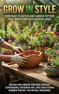 Grow in Style: Hand-Built Planters and Garden Pottery That Transform Your Growing Space: Design and Create Custom Ceramic Containers, Outdoor Art, and Functional Garden Pieces—No Wheel Required