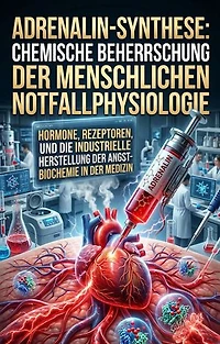 Adrenalin-Synthese: Chemische Beherrschung der menschlichen Notfallphysiologie: Hormone, Rezeptoren, und die industrielle Herstellung der Angst-Biochemie in der Medizin