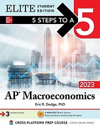 5 Steps To A 5: Ap Macroeconomics 2022 Elite Student Edition