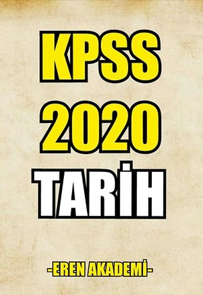 KPSS 2020 TARİH