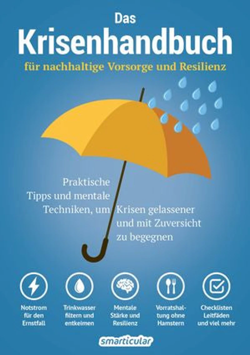 Das Krisenhandbuch: für nachhaltige Vorsorge und Resilienz - praktische Tipps und mentale Techniken, um Krisen gelassener und mit Zuversicht zu begegnen