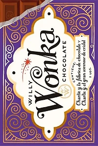 Estuche dorado de Willy Wonka (contiene: Charlie y la fábrica de chocolate y Charlie y el gran ascensor de cristal)