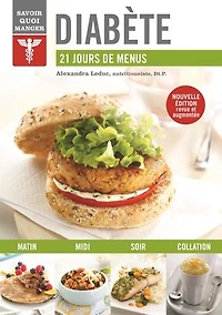 Diabète: 21 jours de menus