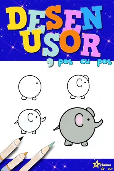 Desen Ușor: Pas cu Pas