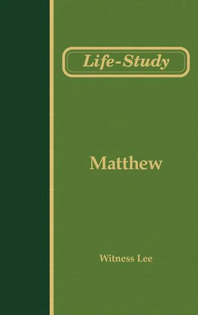 Life-study of Matthew