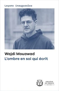 L’ombre en soi qui écrit: Leçon inaugurale prononcée au Collège de France le jeudi 6 février 2025