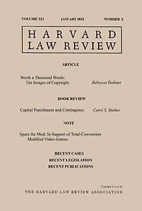 Harvard Law Review: Volume 125, Number 3 - January 2012